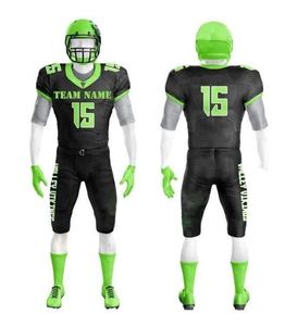 Uniforme de Fútbol Americano Premium, Conjunto de Jersey y Pantalones para Equipo, Ropa Deportiva Personalizada, Venta Directa de Fábrica, Precio Económico - Product Image 2