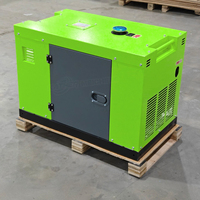 10kVA 12kVA 15kVA Leiser Dieselgenerator 5/8kW Superleiser Schalldichter Elektrostart-Stromerzeuger für Kleine Geschäfte Inverter-Generator