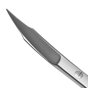 Tijeras Goldman Fox de 5″ en forma de S, instrumento de corte de precisión quirúrgica dental, tijeras curvas de acero inoxidable para tejidos finos - Product Image 4