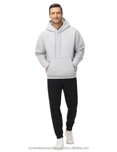 Sudadera con Capucha de Felpa Teñida para Hombre, de Alta Calidad, Talla Grande, con Estampado Frontal Personalizado, de Secado Rápido, Forrada, 400g, Poliéster/Algodón - Product Image 1