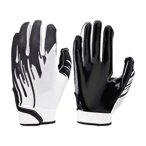 Gants de protection pour les mains, taille personnalisée et couleur unie, pour le football, en solde, imperméables, gants gaéliques antidérapants en latex synthétique - Product Image 1