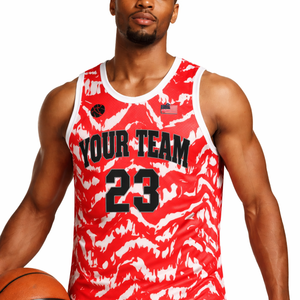 Ensemble d'uniformes de basket-ball personnalisés pour hommes, avec maillot sans manches et short, taille élastique respirante, vêtements de sport professionnels pour l'entraînement - Product Image 1