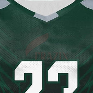 Maillot de football américain haut de gamme en polyester durable, vêtements de sport avec impression personnalisée, numéros brodés, tenue d'entraînement - Product Image 5