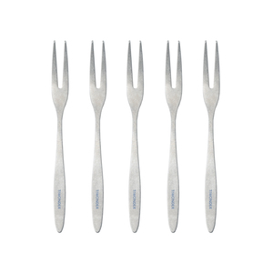 Fourchette à dessert personnalisée en titane pur de qualité alimentaire, écologique, durable, moderne et élégante - Product Image 3