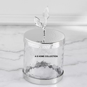 Modern Look Aluminum Metal Luxury Canister With Custom Logo Design Household Item For Cheap Price <b>Set</b> Of 3 - Product Image 4