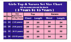 Ensemble Salwar Kameez pour filles, vêtements de fête pour enfants, haut lourd de créateur - Product Image 6