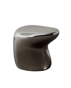 Modern And Aluminium End <b>Table</b> Round Top Side <b>Table</b> With <b>Mirror</b> Polish Coffee <b>Table</b> for Living Room Hotels And Restaurants - Product Image 2