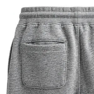 Pantalones Deportivos Cargo Gris Jaspeado para Hombre, Corte Relajado, Pierna Recta, Bolsillos Utilitarios, Pantalones Casuales, Logotipo Personalizado, Fabricante OEM - Product Image 5