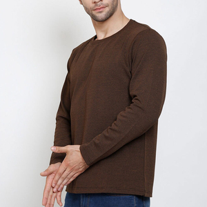 Men Long Sleeve T Shirt Premium Soft Cotton <b>Top</b> Men Long Sleeve T Shirt Featuring Flexible Fabric For <b>Layering</b> Travel - Product Image 4