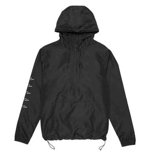 <b>Men</b> <b>Lightweight</b> Windproof <b>Jacket</b> With Custom Logo Zip Pockets Water-Resistant For Outdoor Hiking hood <b>jacket</b> - Product Image 1