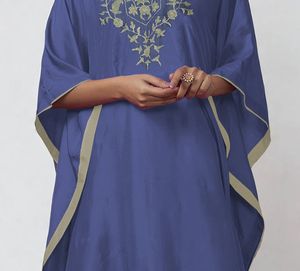 Trendy Beautiful Dubai Embroidery Kaftan for Women Hand Work Kaftan Traditional Islamic Clothing and Accessory Designed Cloths - Product Image 2