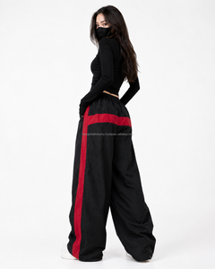Ensemble de survêtement coupe-vent à jambes larges, ample, réfléchissant, personnalisé, OEM, vente en gros - Product Image 2
