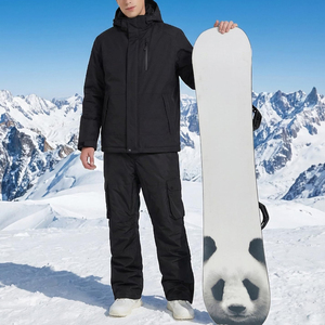 Traje de Esquí de Invierno Hecho a Medida en Fábrica, Chaqueta y Pantalones Impermeables para la Nieve, Conjunto Térmico para Clima Frío, Ropa Deportiva para Snowboard - Product Image 5