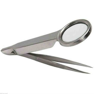 Pinzas de Precisión Profesionales y Duraderas con Punta Lisa de Acero Inoxidable de Grado Quirúrgico, Seguras para la Depilación Facial en Hombres y Mujeres - Product Image 6