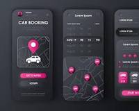 Aplicación Móvil de Alquiler de Autos para una Selección Fácil de Vehículos, Reservas Seguras, Compatible con MAC/Linux/Internet, Multi-idioma