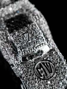 Colgante Personalizado Número 5 con Moissanita Iced Out, Cadena Cubana, VVS, Engaste de Garra, Estilo Hip Hop Certificado - Product Image 4