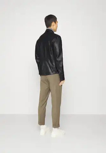 New Arrival Men's Leather <b>Shirt</b> Vintage Style Best Quality Drop Shoulder Oversized Design Latest for Plus Sizes - Product Image 2