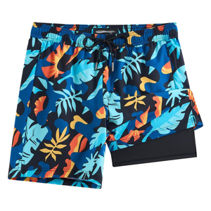 High Quality Sublimation Swim <b>Shorts</b> Quick Dry Polyester Beach <b>Shorts</b> Manufacturer Wholesale Supply - Product Image 2