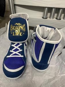 Calzado de Boxeo MMA de Primera Calidad, Sin Boxeo No Hay Vida, con Cordones, Profesional, para Sparring, Competencia y Entrenamiento, Antideslizante - Product Image 4