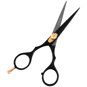 5" Beard & Mustache Scissors for Men with Combs Black Stainless Steel Precision Styling Scissor Complete Beard and Moustache Kit - Product Image 2