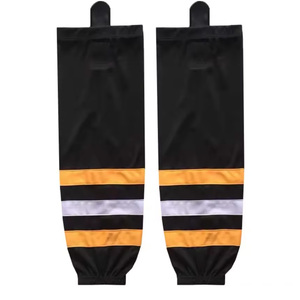 Wholesale Professional Unisex <b>Polyester</b> Ice Hockey <b>Socks</b> Custom Logo Print Adult Team Hockey Wear Club <b>Socks</b> - Product Image 1