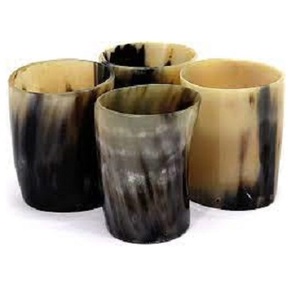 Verres à cocktail de luxe en corne naturelle, faits à la main, écologiques, pour maisons et bars élégants, au meilleur prix - Product Image 2