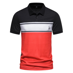 เสื้อโปโลพรีเมียมสำหรับผู้ชาย – ปักลายตามสั่ง ผ้าระบายอากาศ แขนสั้น เสื้อผ้าลำลองสำหรับธุรกิจ - Product Image 2