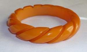 Bracelets et joncs en résine pour femmes, bijoux fantaisie, personnalisables, couleur unique, finition brillante - Product Image 3