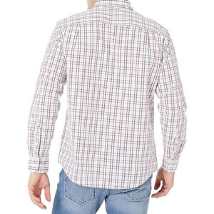 Chemise à manches longues en twill 100 % coton respirant pour homme, décontractée, pour le bureau, vente en gros, fabricant OEM personnalisé - Product Image 6