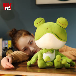 Peluche de Rana Adorable de Alta Calidad al Mejor Precio, Lavado, de 31cm-50cm, Juguete de Peluche de Algodón Súper Suave de Vietnam, Yuankang, Navidad - Product Image 4