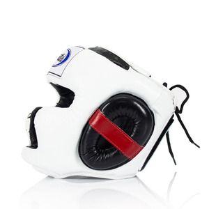 Premium Boxing <b>Training</b> Headgear Protective Leather <b>Head</b> Guard with Adjustable Fit for Men Women and Youth Athletes - Product Image 4