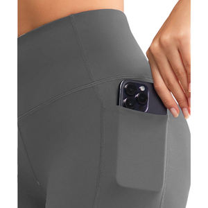 Shorts de Yoga Cómodos Personalizados para Mujer, Shorts de Compresión para Fitness, Shorts Deportivos de Yoga al por Mayor - Product Image 3