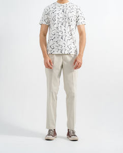 Nouveau T-shirt pull à col rond pour homme, collection été 2026, haute qualité, 275g, personnalisable avec impression et logo - Product Image 1