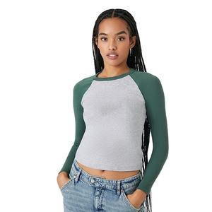 เสื้อเชิ้ตแขนยาวผู้หญิงขายดี ผ้าฝ้ายยืด 100% สไตล์วินเทจ ทรงเข้ารูป แขนปกติ ขายส่ง - Product Image 1