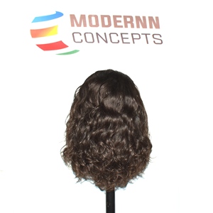 Extensiones de Cabello Humano Virgen Remy Natural de Templo Indio con Cutícula Alineada, Doble Trama a Máquina, Pre-Adheridas y Rizadas para HD, Venta al por Mayor - Product Image 3