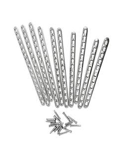 Ensemble de plaques de fixation osseuse en acier inoxydable et titane pour la fixation des fractures chez les animaux, implant chirurgical vétérinaire orthopédique - Product Image 6