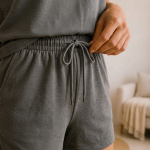Ensemble de vêtements de détente pour femmes, pyjama respirant en Tencel, vêtements de nuit et de détente, ensembles de pyjama décontractés pour femmes, vêtements d'été - Product Image 3