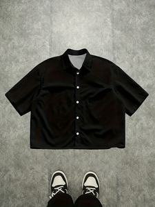 Camiseta con Logotipo Personalizado, Estampado Extra Grande, Estilo Urbano de Verano, Camiseta Gráfica de Algodón, Corte Holgado, Informal, Unisex, Hip Hop, Camisetas para Hombre - Product Image 2