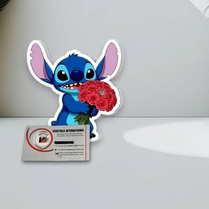 Palette d'extensions de cils magnétique carrée Saint-Valentin Stitch Butterfly pour artistes en cils, personnalisable et écologique - Product Image 6