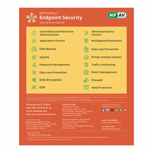 NP para Seguridad de Punto Final, 10 Usuarios, 1 Año, Seguridad Administrada por Servidor, Administración de Dispositivos (En Stock, Entrega por Correo Electrónico en 1 Hora) - Product Image 2