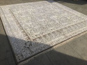 Alfombra de Lana Suave Hecha a Mano, Estilo Moderno Rojo, Alfombra de Pelo Largo y Resistente para Sala de Estar, Decoración del Hogar - Product Image 4