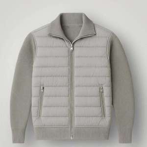 Veste Softshell Homme Personnalisée Automne Hiver 2026 Respirante Coupe-Vent Imperméable avec Capuche en Fourrure de Mouton – Nouveau Design - Product Image 1