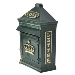 Irish Green <b>Letter</b> <b>Box</b> Garden Supplies Wholesale Post <b>Box</b> For Parcel Newspaper Receiving Latest Arrival OEM Customized - Product Image 1