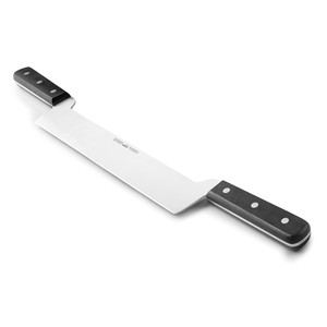 Coltello classico per affettare formaggi, 12 pollici, in acciaio inossidabile, di qualità professionale, per tagliare formaggi duri e morbidi - Product Image 1