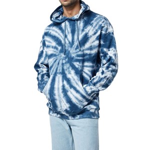 Sudadera con Capucha Tie Dye para Hombre, Nueva Colección 2026, Corte Regular, Algodón French Terry, Estilo Casual Otoñal, Diseño con Bolsillo Frontal, OEM - Product Image 6