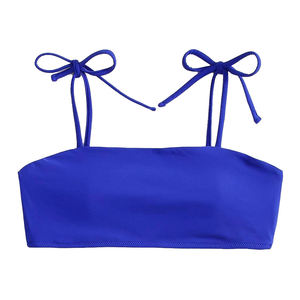 OEM Services Latest Style Women Bikini Sets High Quality Solid Material Cheap Price Custom Design Front Logo Breathable - Product Image 6