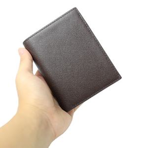 2024 tendance portefeuille à deux volets personnalisé de haute qualité en cuir de vache véritable portefeuille pour hommes de haute qualité de luxe Logo personnalisé - Product Image 1