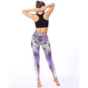 Leggings de yoga con cintura elástica de nuevo estilo, cómodos, sostenibles, antiarrugas, de primera calidad, los mejores leggings de yoga para mujer. - Product Image 1