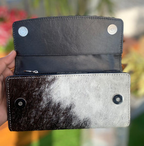 Cartera tallada a mano, funda de teléfono de embrague, elegante Cartera de piel de vaca, usos múltiples, nuevo diseño, carteras de cuero occidental - Product Image 5