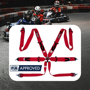 Cinturón de Seguridad de Alto Rendimiento para Carreras, Certificado FIA 8853, Arnés de Color Personalizado para Programas de Seguridad Deportiva Motorizada de Marca Privada OEM - Product Image 1